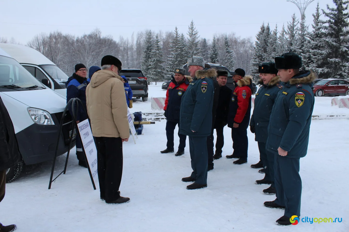 30/01/24 Смотр сил и средств аварийно-спасательного звена Стерлитамака | ГДК