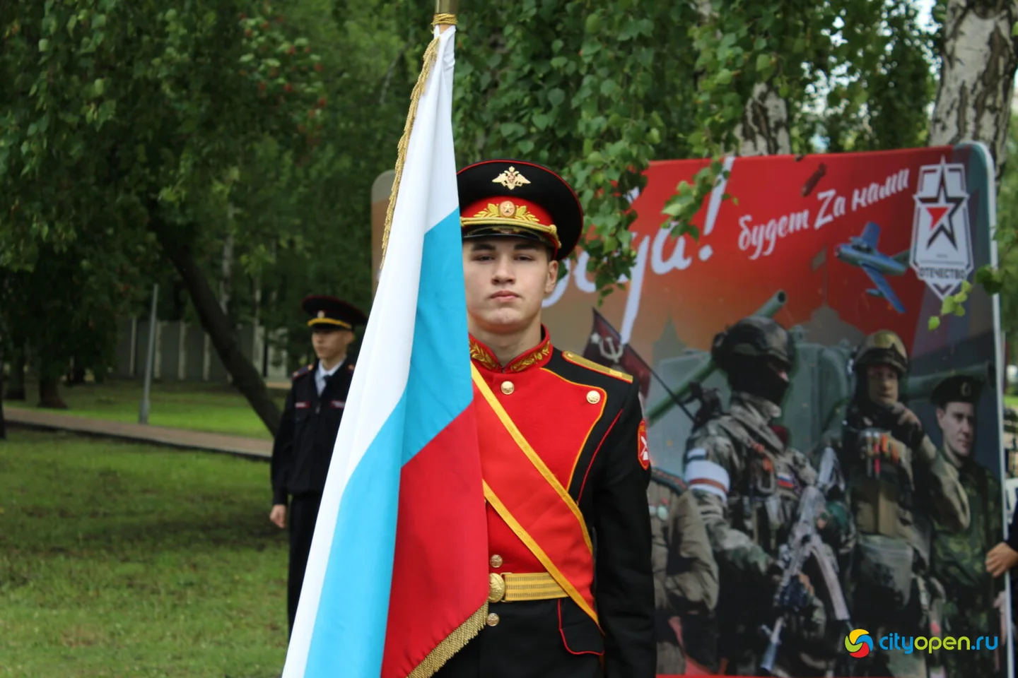 29/06/24 Открытие бюста «Черного генерала» Даяна Мурзина | Сквер им. Жукова