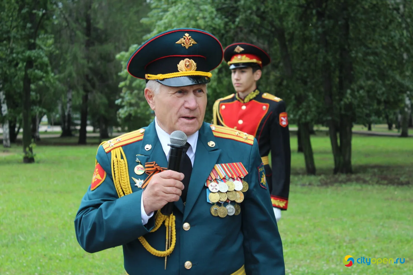 29/06/24 Открытие бюста «Черного генерала» Даяна Мурзина | Сквер им. Жукова
