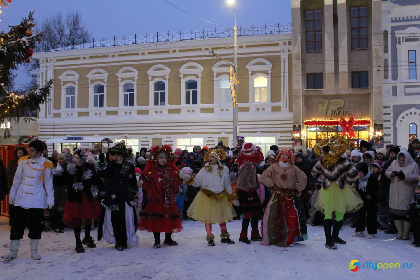 14/12/24 Открытие новогоднего городка в сквере им. Салавата Юлаева