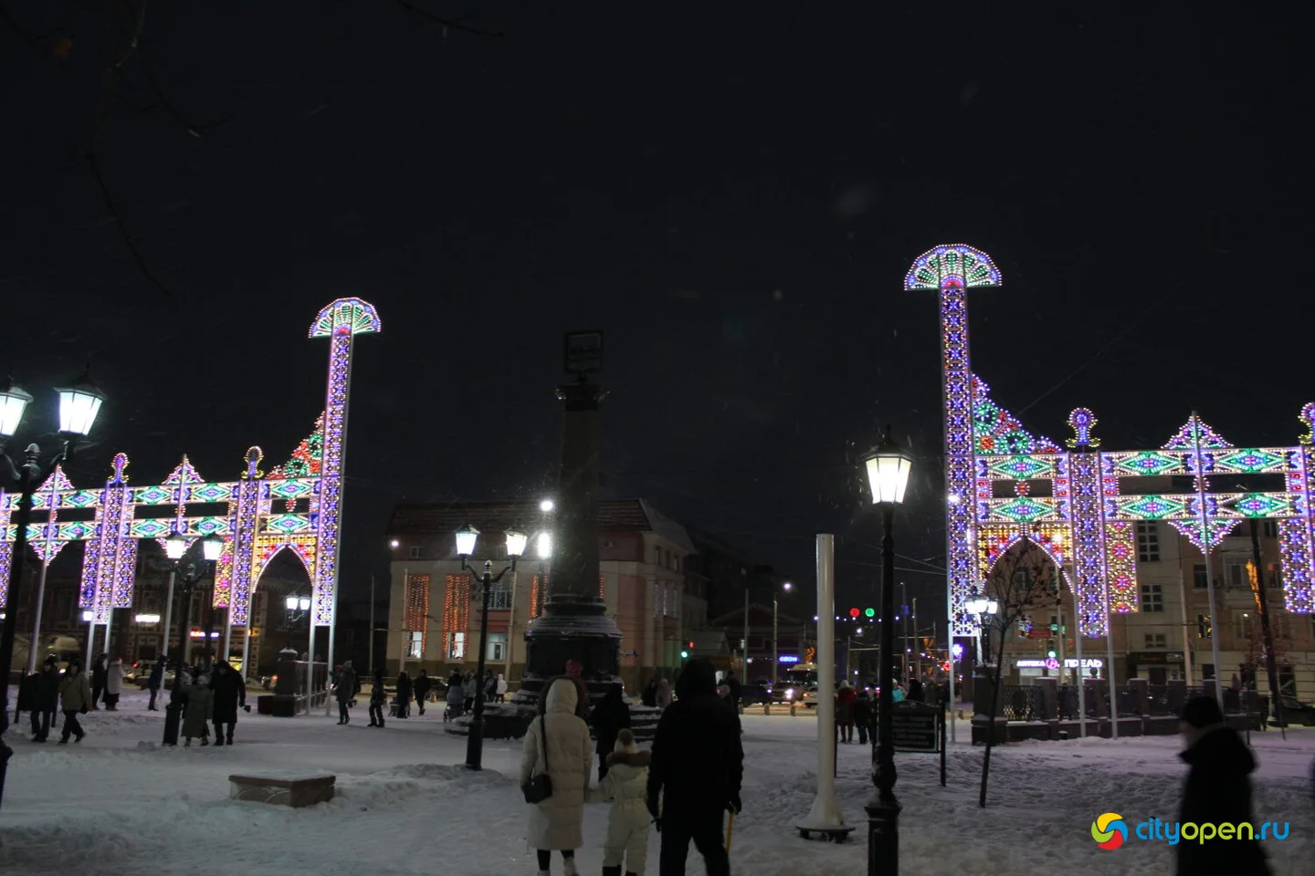 14/12/24 Открытие новогоднего городка в сквере им. Салавата Юлаева