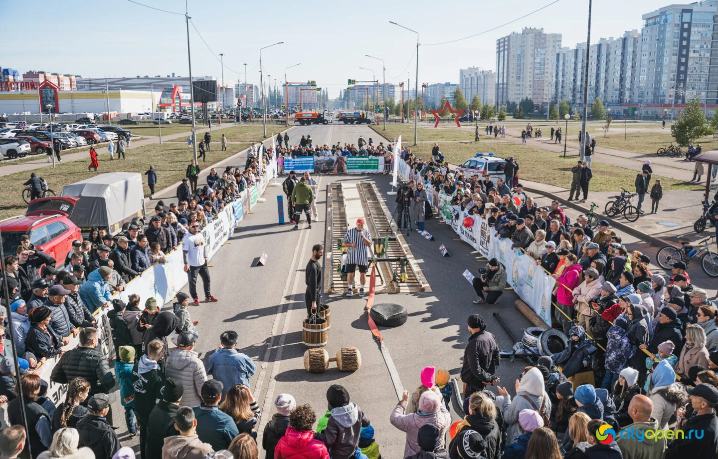 4/10/25 Мировой рекорд по буксировке ракетного комплекса «Тополь-М» @ пр. Октября