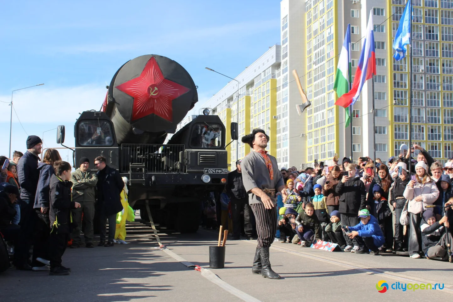 4/10/25 Мировой рекорд по буксировке ракетного комплекса «Тополь-М»