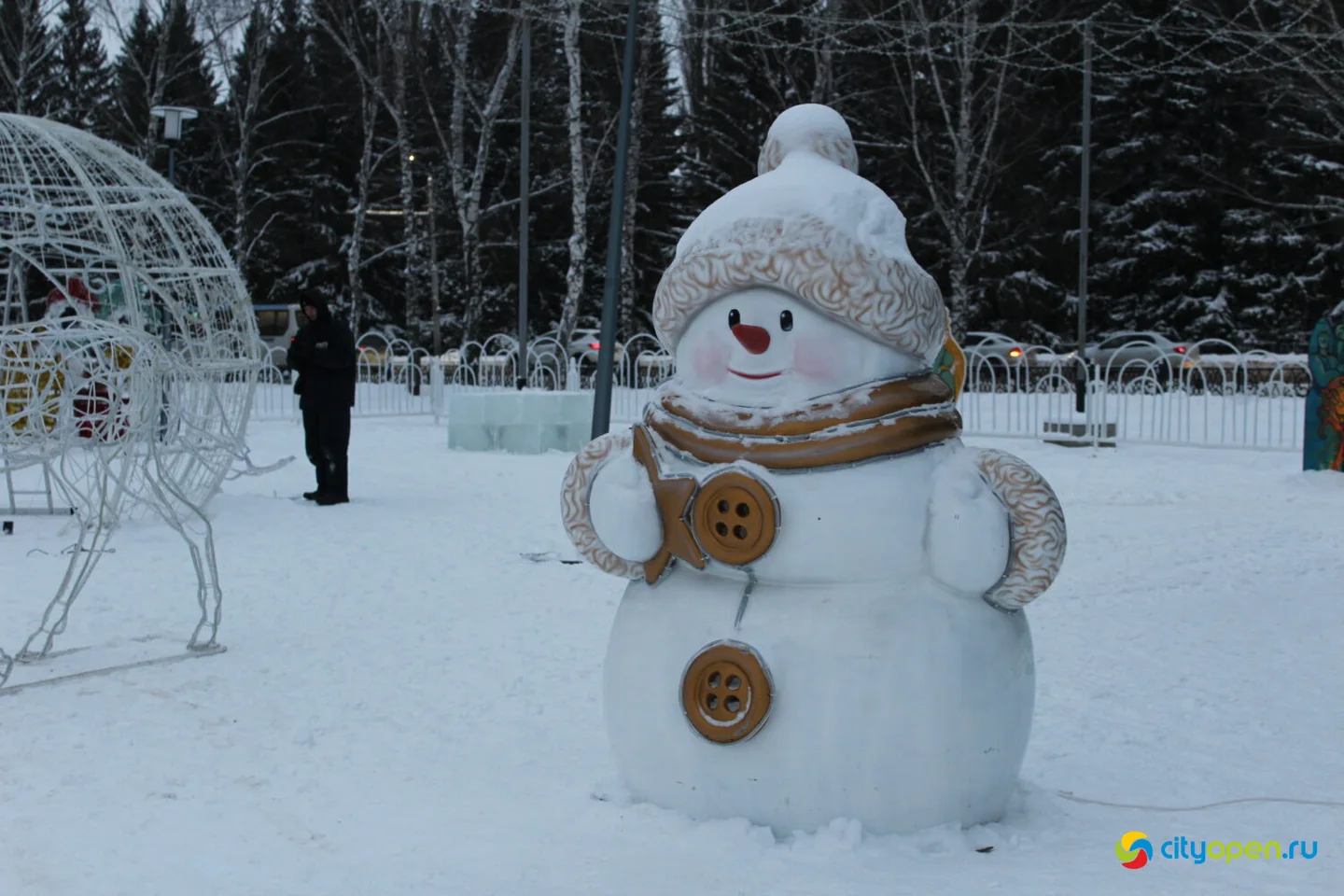 22/12/25 Открытие новогоднего городка на площади перед ГДК
