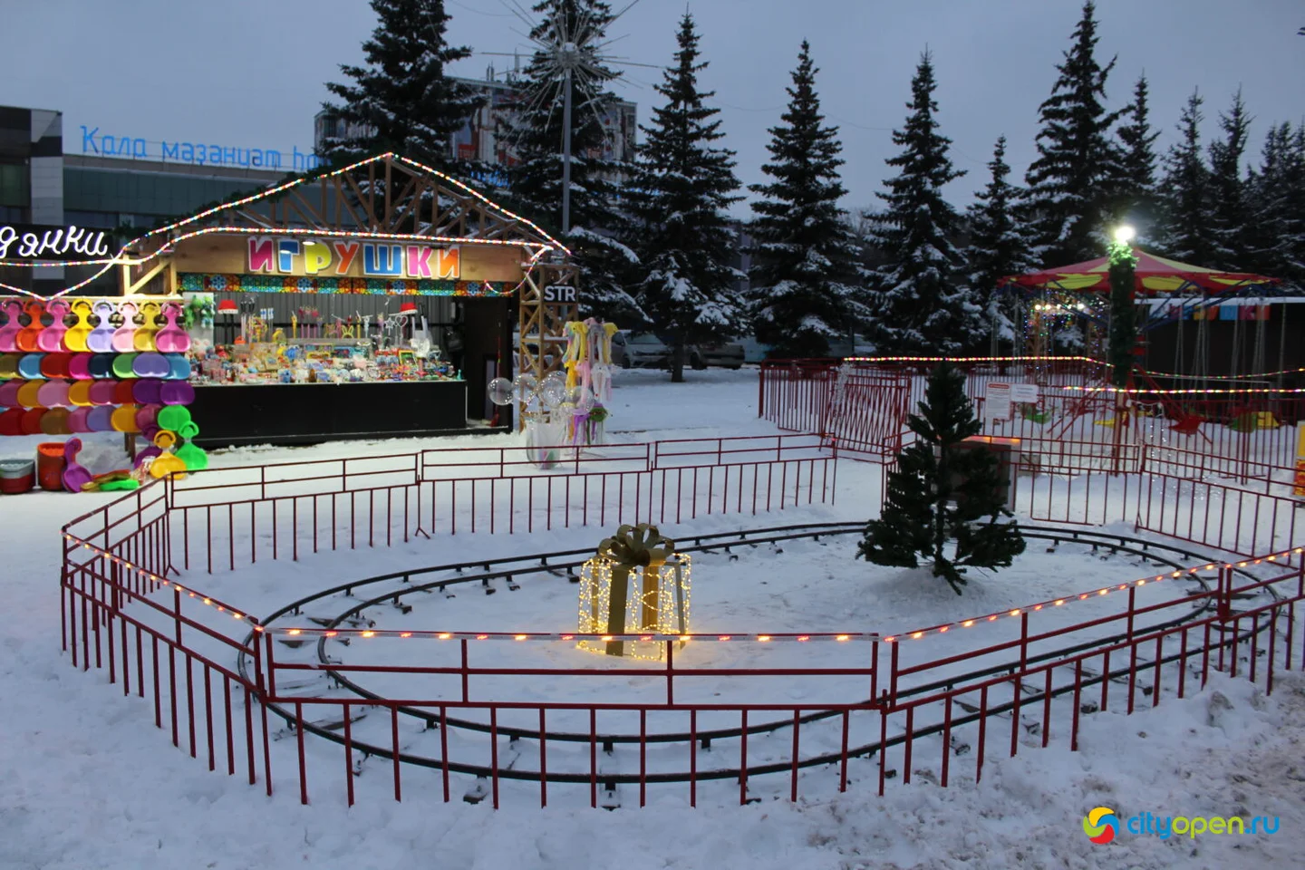 22/12/25 Открытие новогоднего городка на площади перед ГДК