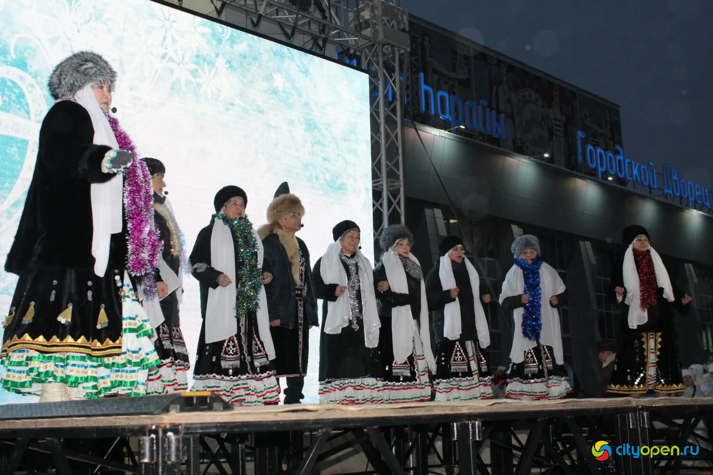 22/12/25 Открытие новогоднего городка на площади перед ГДК