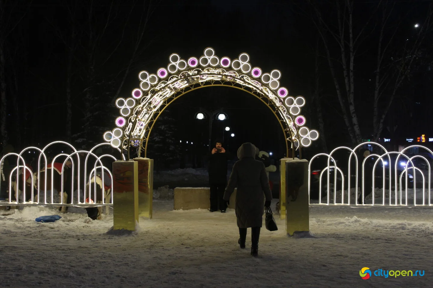 22/12/25 Открытие новогоднего городка на площади перед ГДК