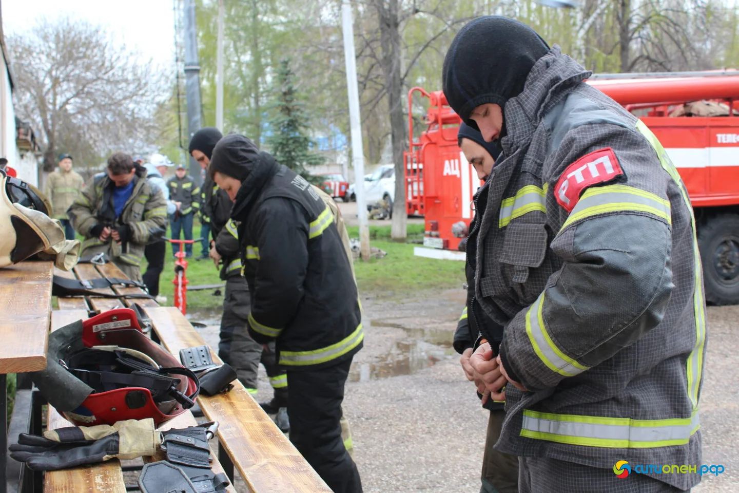 24/04/26 Соревнования по боевому развертыванию среди подразделений Стерлитамакского пожарно-спасательного гарнизона