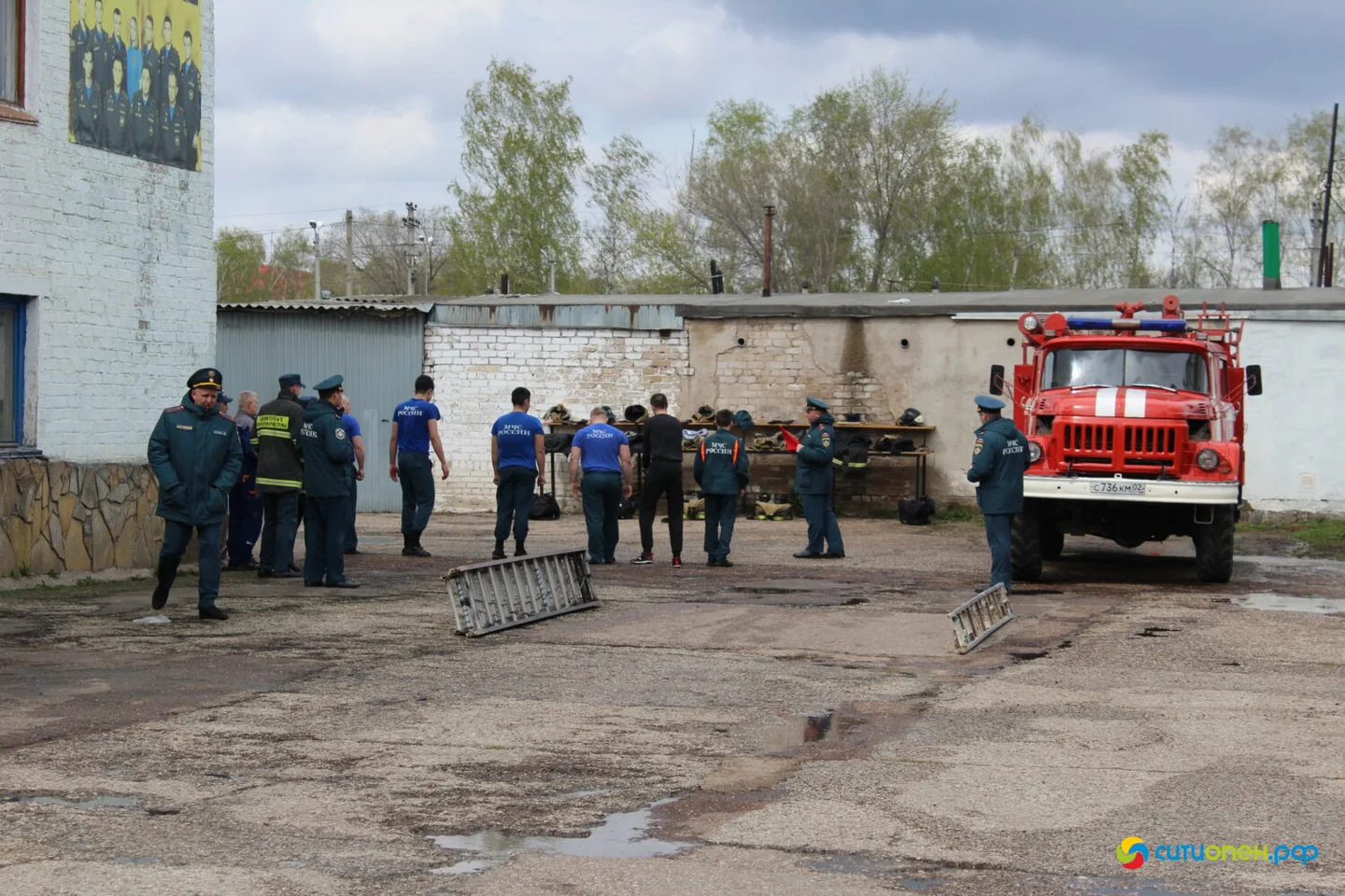 24/04/26 Соревнования по боевому развертыванию среди подразделений Стерлитамакского пожарно-спасательного гарнизона