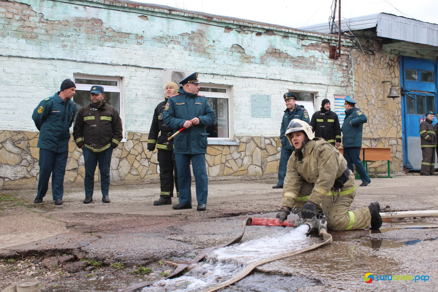 24/04/26 Соревнования по боевому развертыванию среди подразделений Стерлитамакского пожарно-спасательного гарнизона