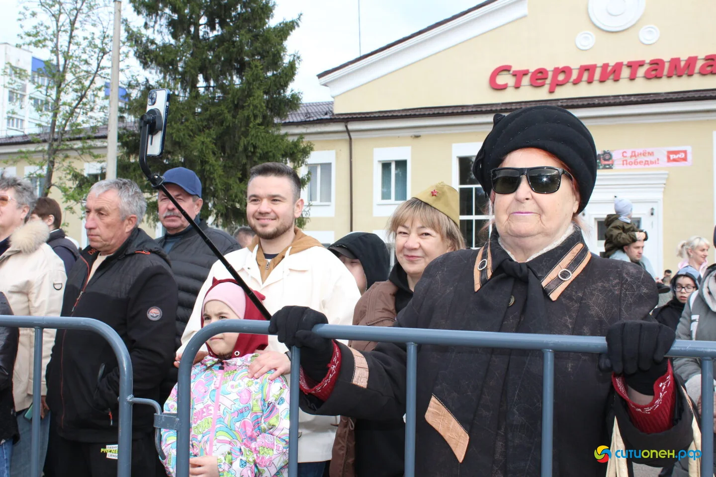 26/04/26 Паровоз Победы в Стерлитамаке | ж/д вокзал