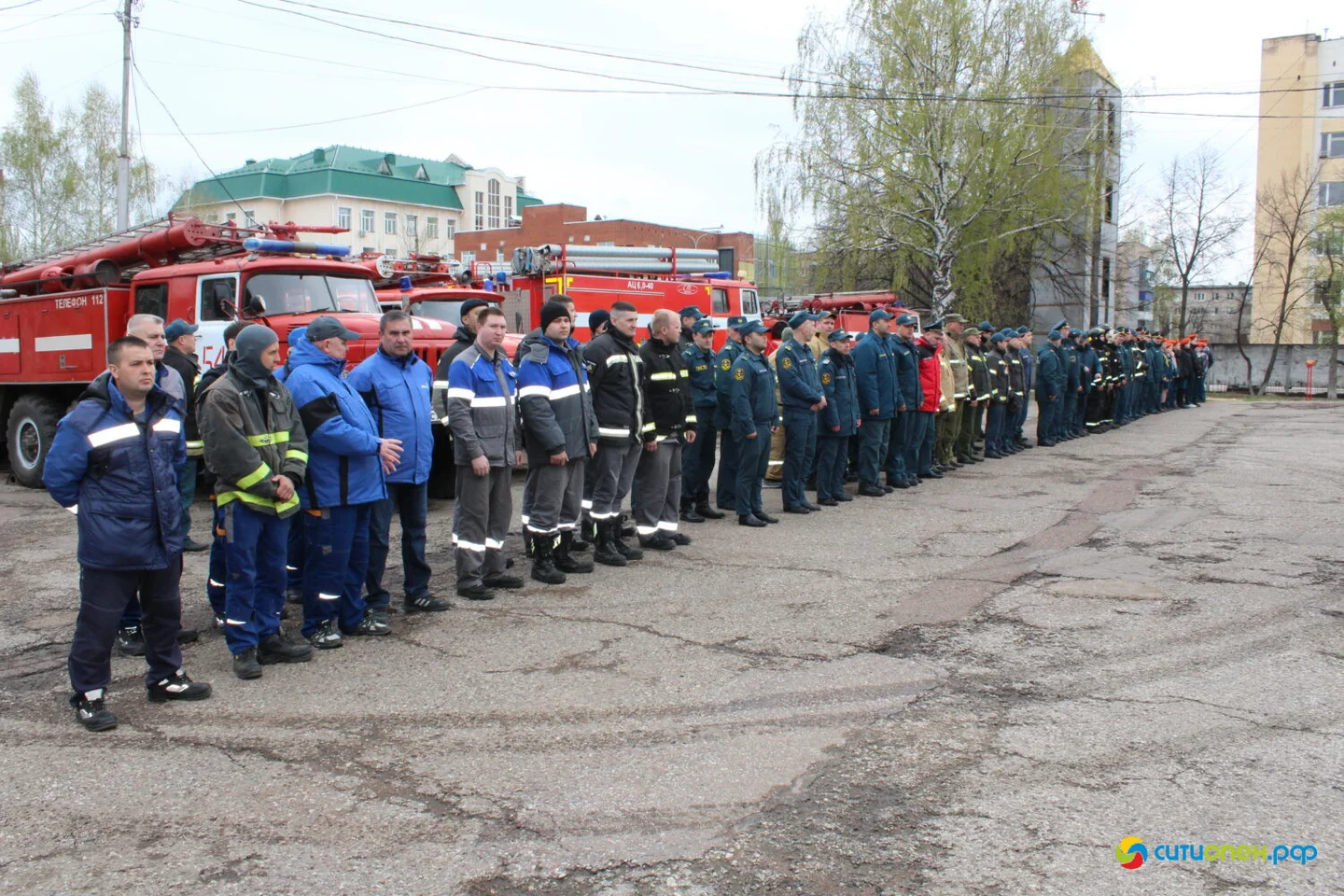 24/04/26 Соревнования по боевому развертыванию среди подразделений Стерлитамакского пожарно-спасательного гарнизона