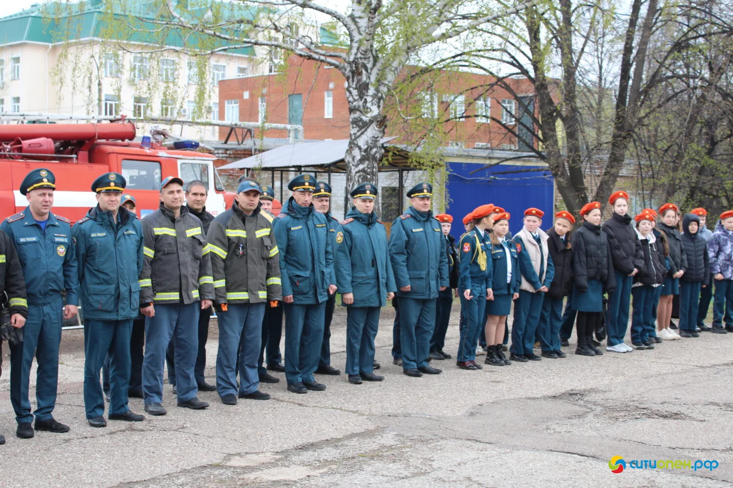 24/04/26 Соревнования по боевому развертыванию среди подразделений Стерлитамакского пожарно-спасательного гарнизона