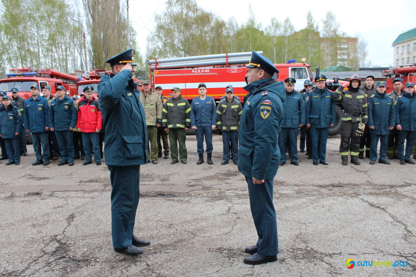 24/04/26 Соревнования по боевому развертыванию среди подразделений Стерлитамакского пожарно-спасательного гарнизона