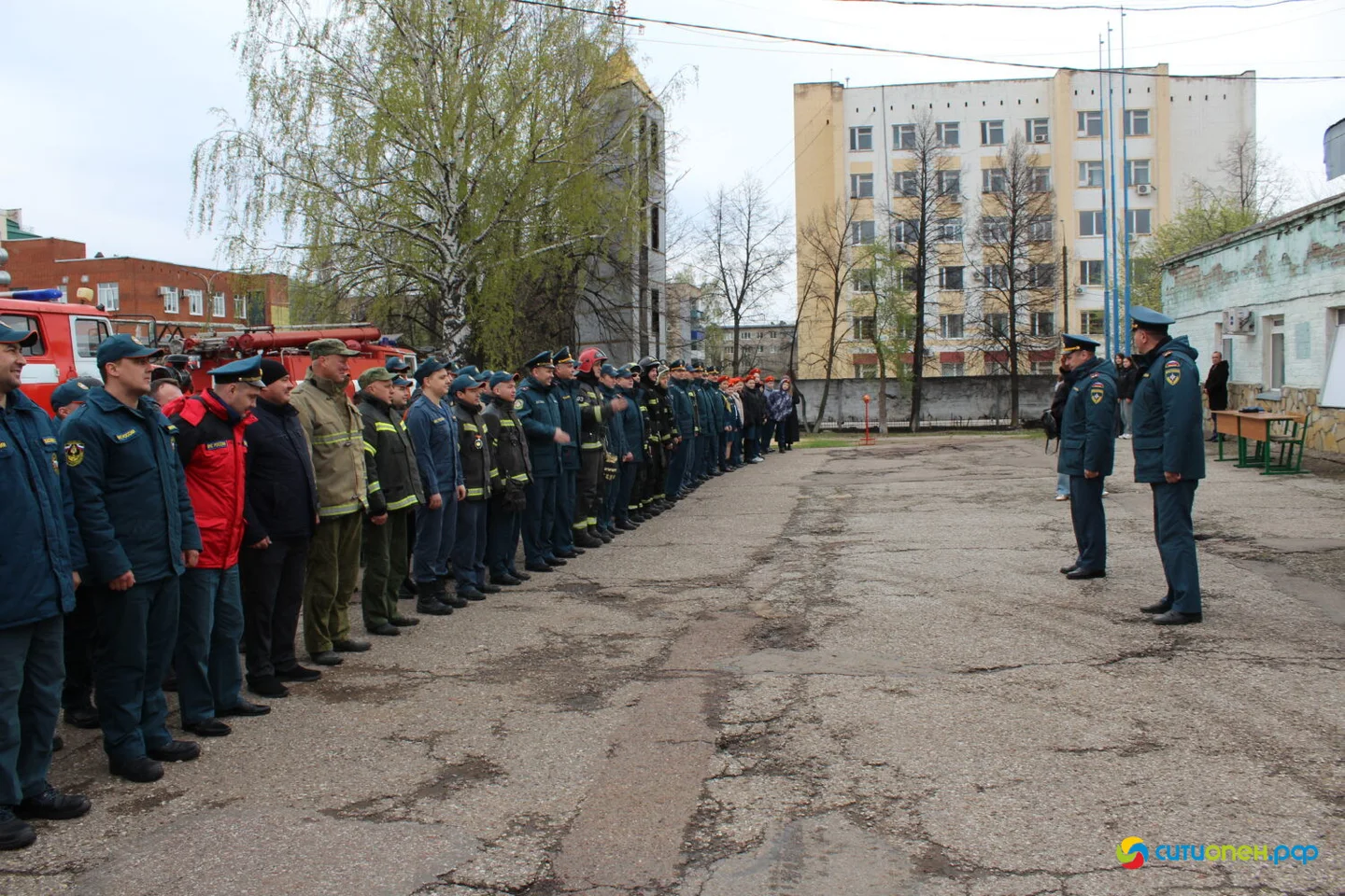 24/04/26 Соревнования по боевому развертыванию среди подразделений Стерлитамакского пожарно-спасательного гарнизона