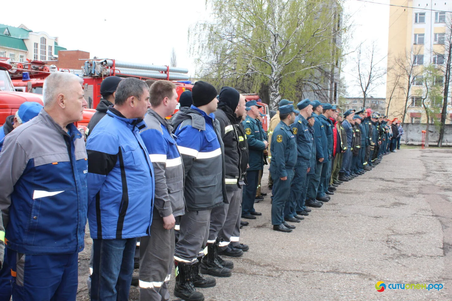 24/04/26 Соревнования по боевому развертыванию среди подразделений Стерлитамакского пожарно-спасательного гарнизона