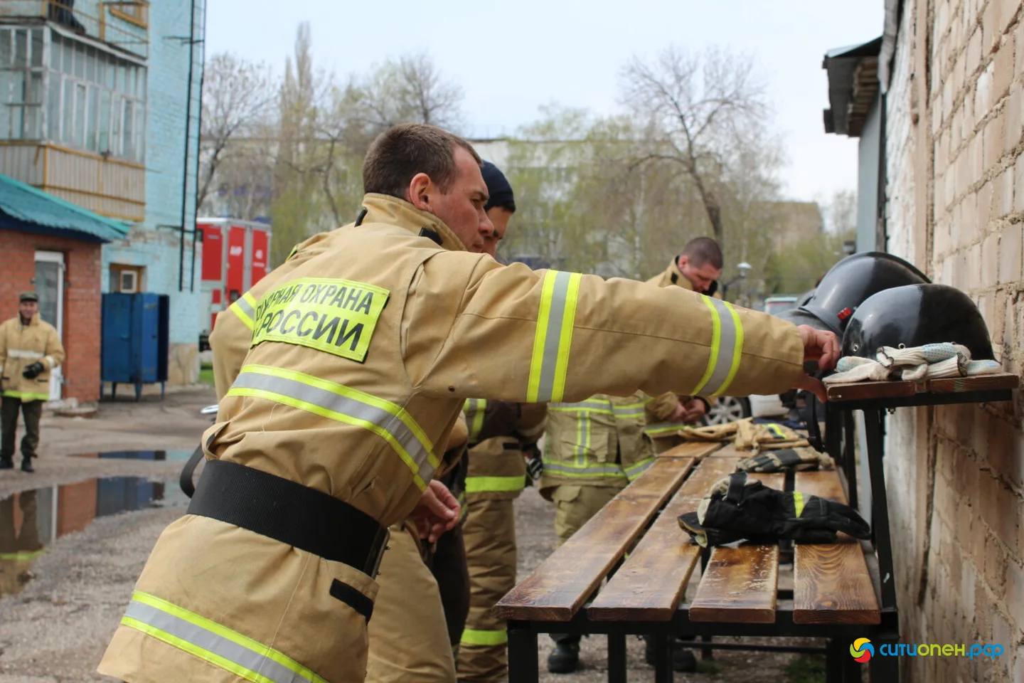 24/04/26 Соревнования по боевому развертыванию среди подразделений Стерлитамакского пожарно-спасательного гарнизона