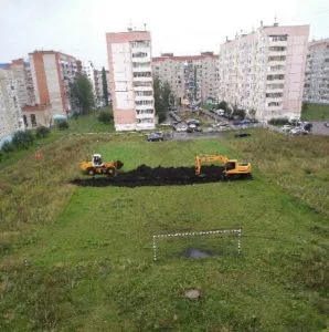 Было футбольное поле, будет детсад. В Стерлитамаке начали закладку нового образовательного учреждения