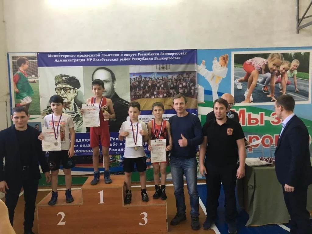 Успехи Стерлитамакских спортсменов на Открытом Первенстве по вольной борьбе