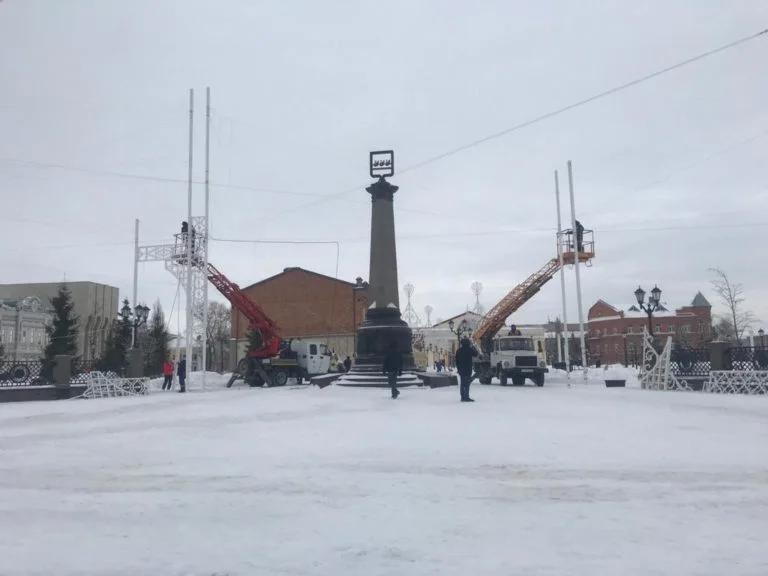 Будет ли иллюминация в старом городе Стерлитамака использоваться в следующем году
