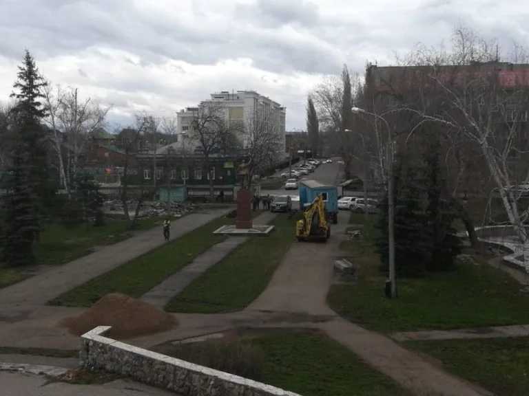 В Стерлитамаке началась реконструкция сквера за кинотеатром «Салават»
