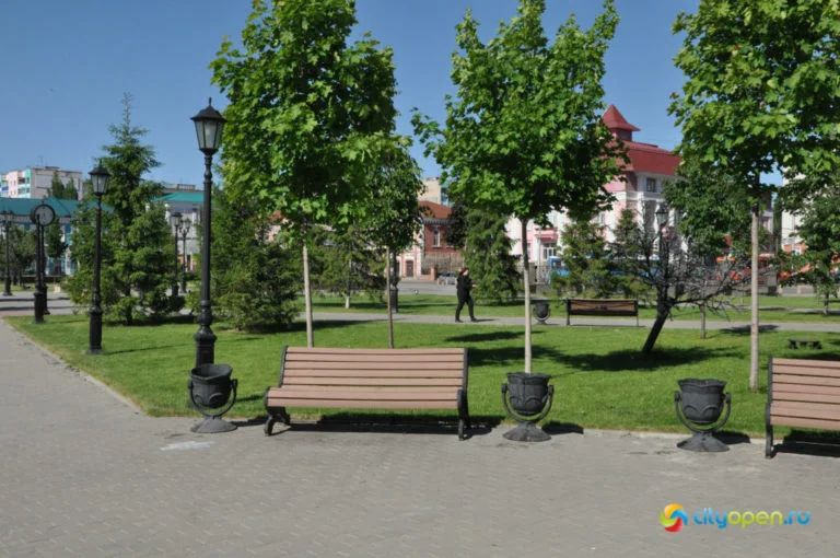 Где погулять в Стерлитамаке: сквер в Старом городе