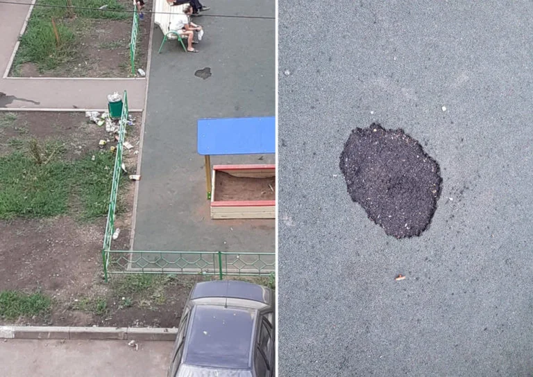 Жители Стерлитамака пожаловались на некачественный «Башкирский дворик»