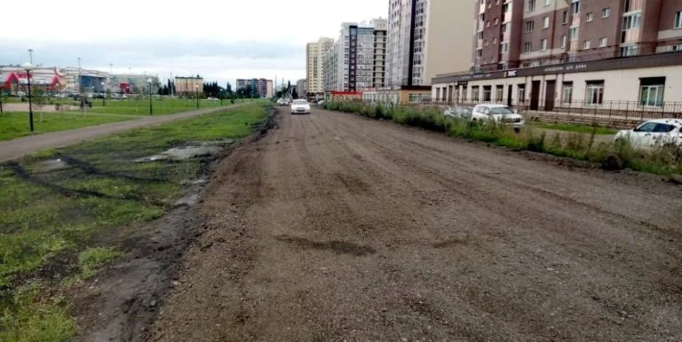 Определен срок строительства дороги на пр. Октября в Западном районе Стерлитамака