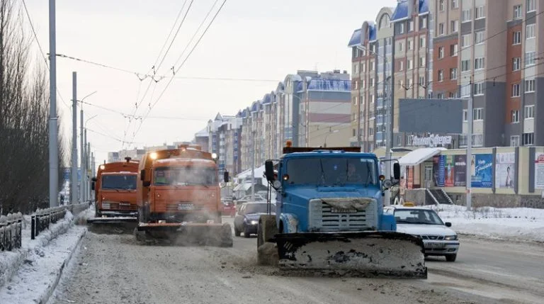 За неделю в Стерлитамаке было собрано и вывезено более 5,7 тысяч тонн снега