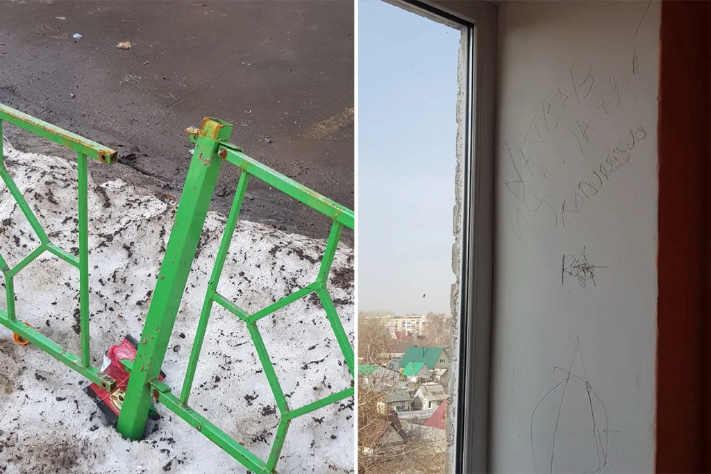 В Стерлитамаке новые «Башкирские дворики» и подъезды испортили вандалы