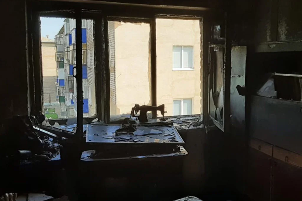 В Стерлитамаке при пожаре на Шаймуратова погиб мужчина
