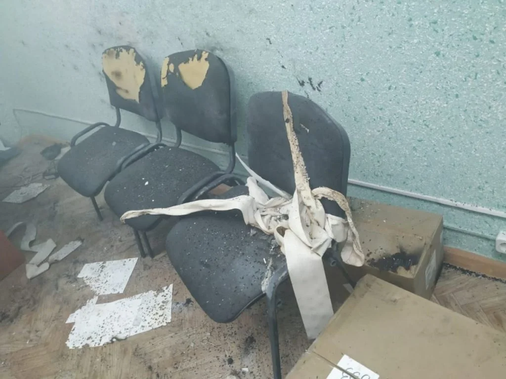 Один из снарядов салюта на День химика в Стерлитамаке угодил в окно кабинета вуза