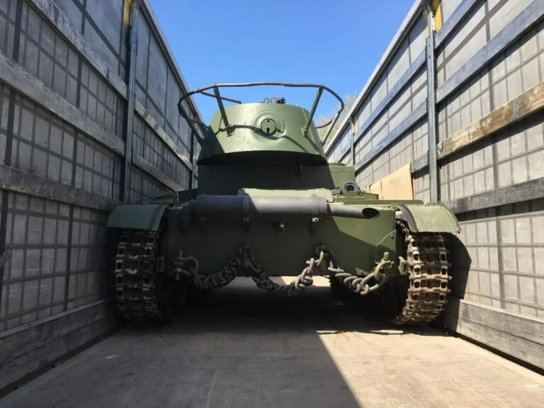 В Стерлитамак прибыла военная техника времен ВОВ для участия в параде Победы