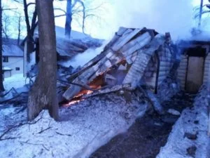 Пожар на базе отдыха «Медвежий хутор»