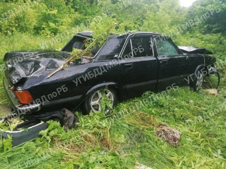 Пьяный житель Стерлитамака за рулем авто вылетел с дороги, погибла пассажирка