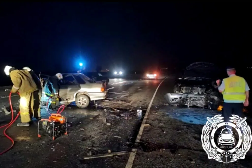 Видео. Выехал на встречную полосу: в Стерлитамакском районе в жестком ДТП погиб мужчина