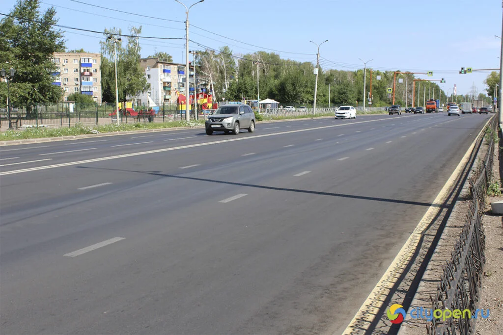 В Стерлитамаке дорога на ул. Элеваторной завершена, процесс приемки пройден