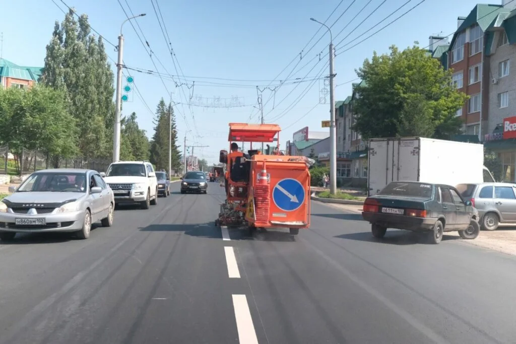 В Стерлитамаке завершен ремонт 9 из 15 дорог, в план на этот год включены новые участки