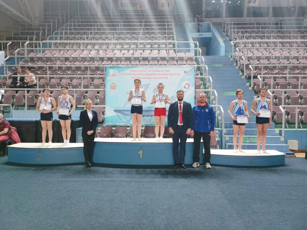 Спортсмены из Стерлитамака привезли медали с Первенства ПФО по прыжкам на батуте