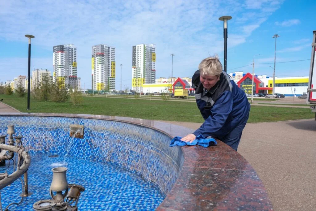 В Стерлитамаке фонтаны планируют запустить на днях