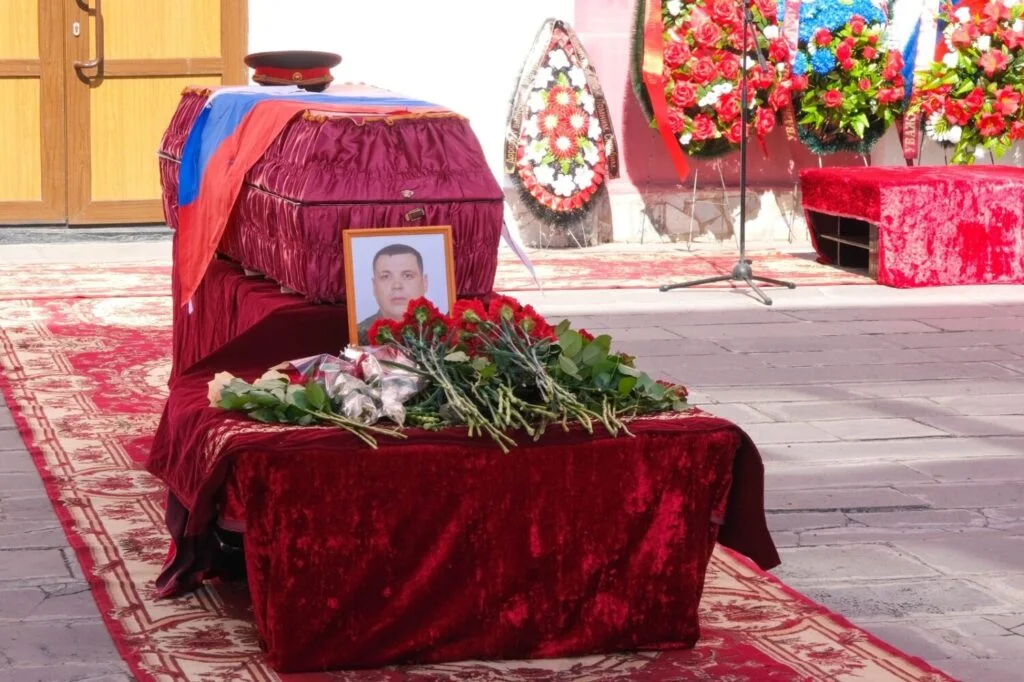 В Стерлитамаке простились с добровольцем батальона им. Шаймуратова Рустамом Ибатуллиным