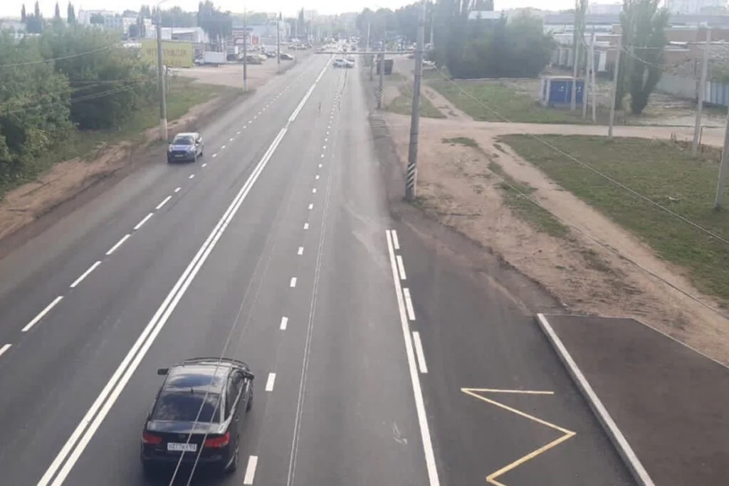 В Стерлитамаке завершен ремонт участка дороги на ул. Западной