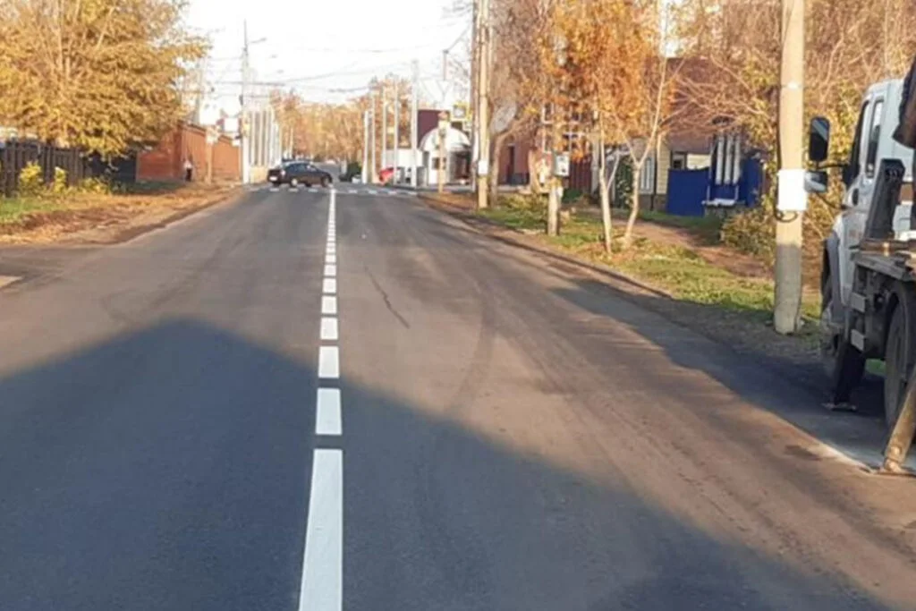 В Стерлитамаке завершен ремонт дороги на ул. Нагуманова