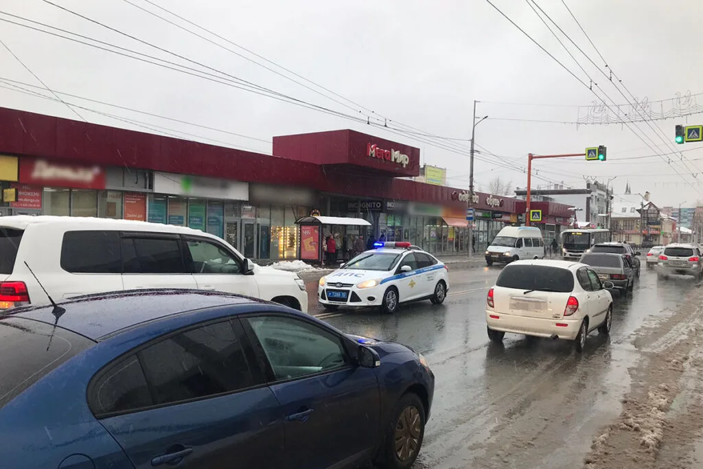 В Стерлитамаке за сутки в условиях непогоды произошло 7 ДТП