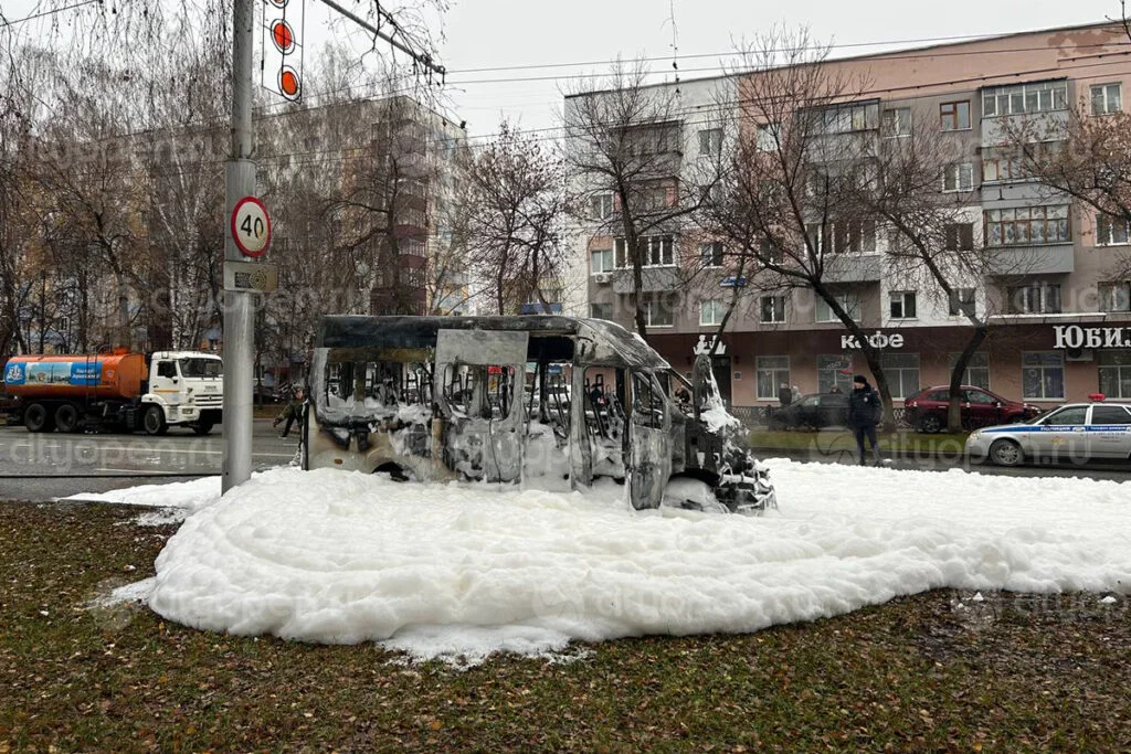 Прокуратура начала проверку по факту возгорания автобуса в Стерлитамаке