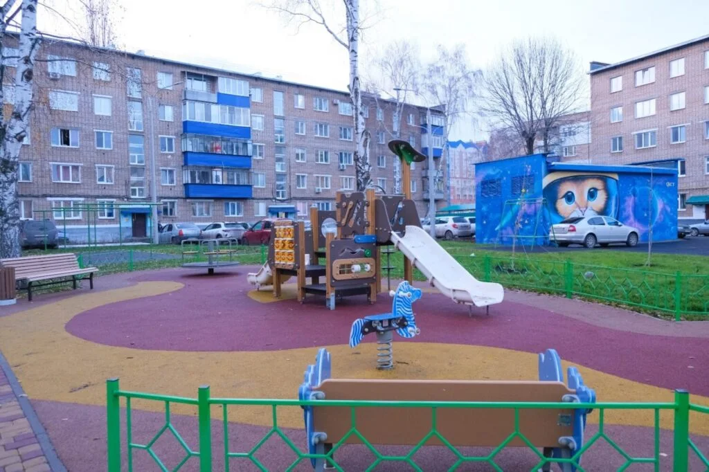 В Стерлитамаке завершили благоустройство «Башкирских двориков»