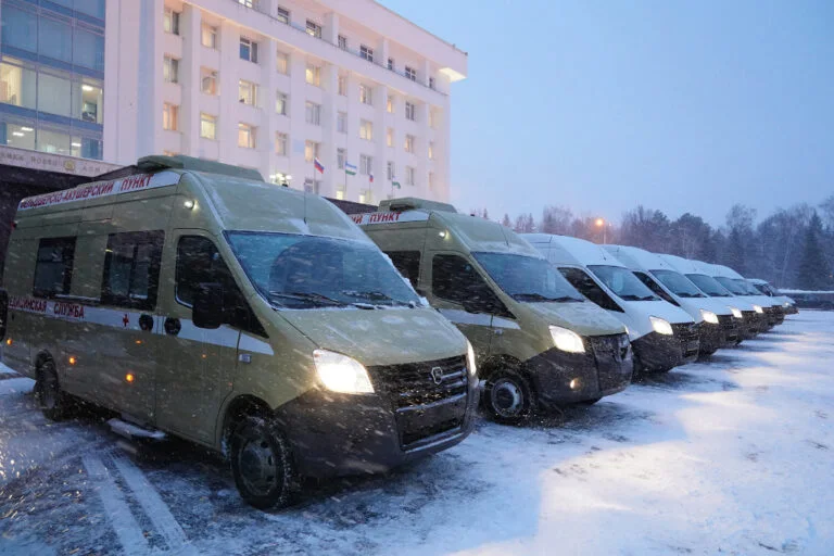 ГКБ №1 Стерлитамака получила передвижной медицинский комплекс