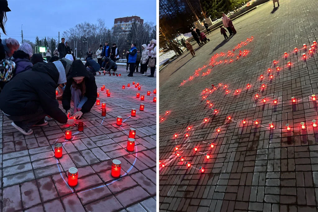 В Стерлитамаке прошла акция памяти жертв теракта в «Крокус сити холле»
