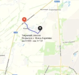 Возле Стерлитамака из-за паводка закрыт подъезд к селу Новое Барятино