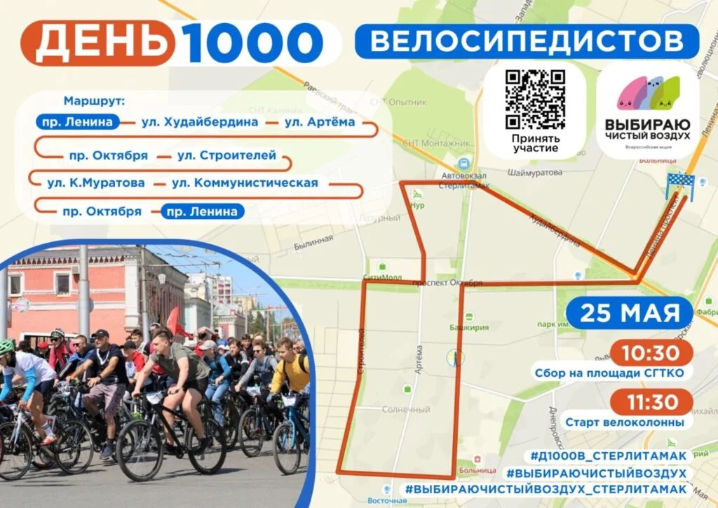 День 1000 велосипедистов — 2024